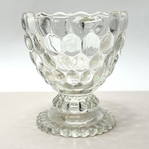 Vintage Avon Clear Bubble Glass‎